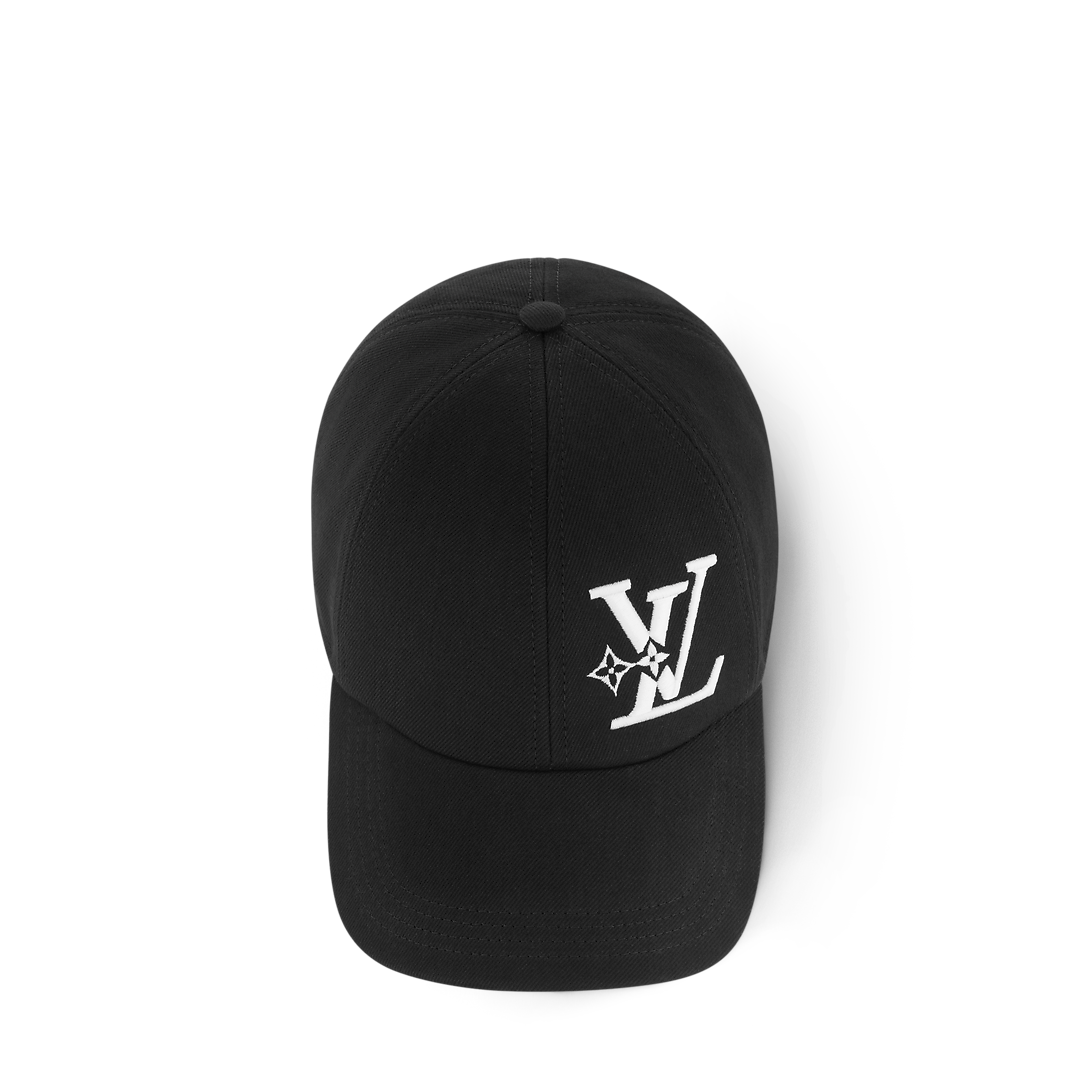 Boné Louis Vuitton LV Smash Logo Black