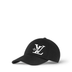 Boné Louis Vuitton LV Smash Logo Black