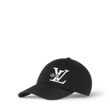 Boné Louis Vuitton LV Smash Logo Black