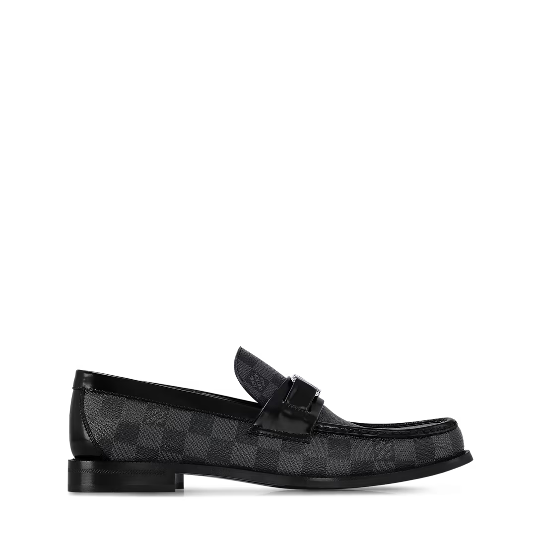 Sapato Louis Vuitton Major Grey Monogram