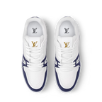 TÊNIS LOUIS VUITTON LV TRAINER TRIPLE BLUE