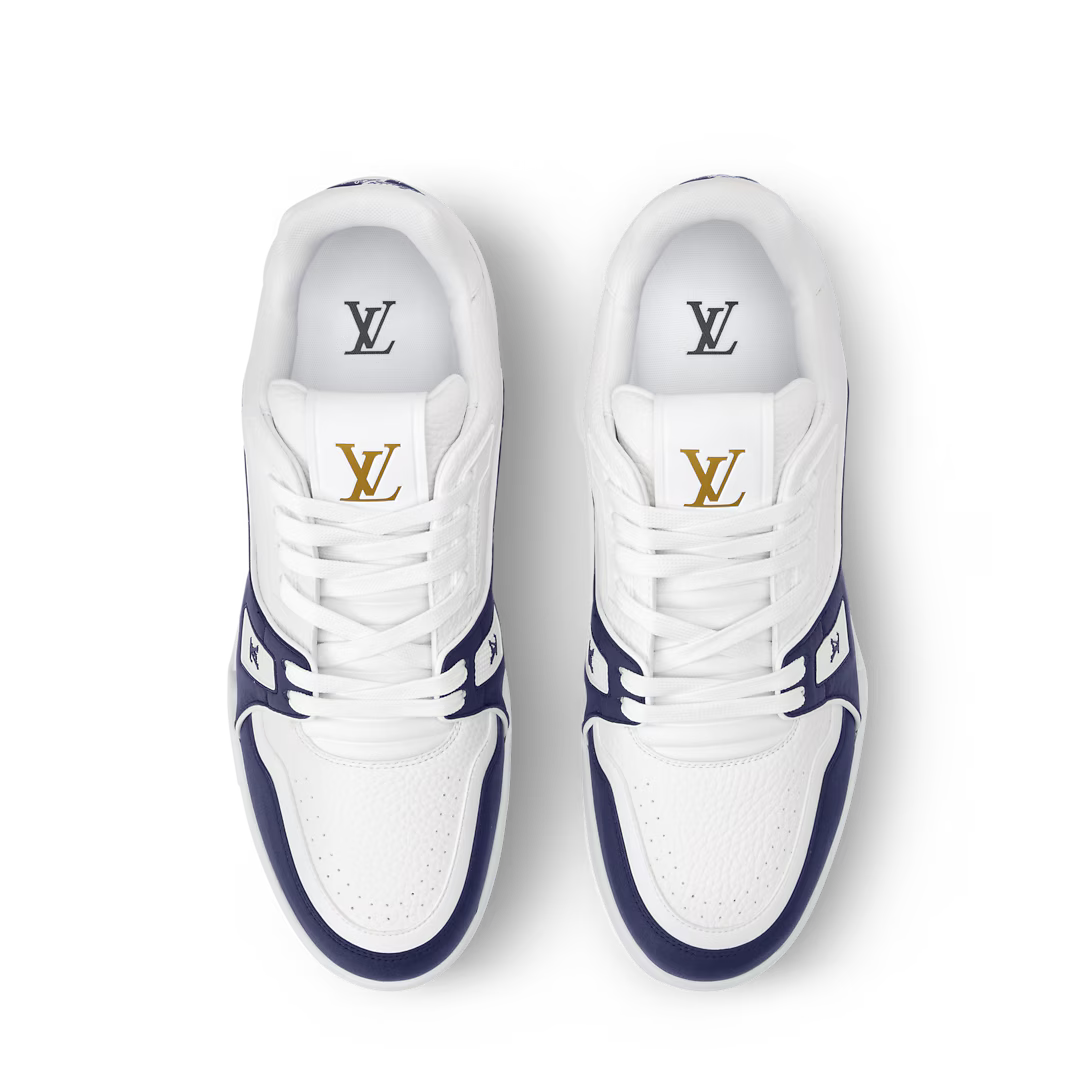 TÊNIS LOUIS VUITTON LV TRAINER TRIPLE BLUE