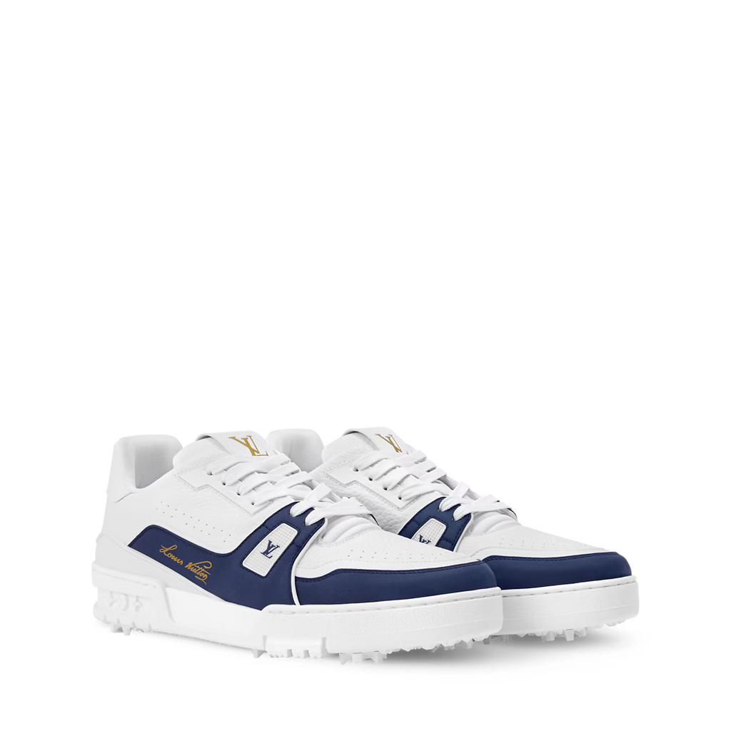 TÊNIS LOUIS VUITTON LV TRAINER TRIPLE BLUE