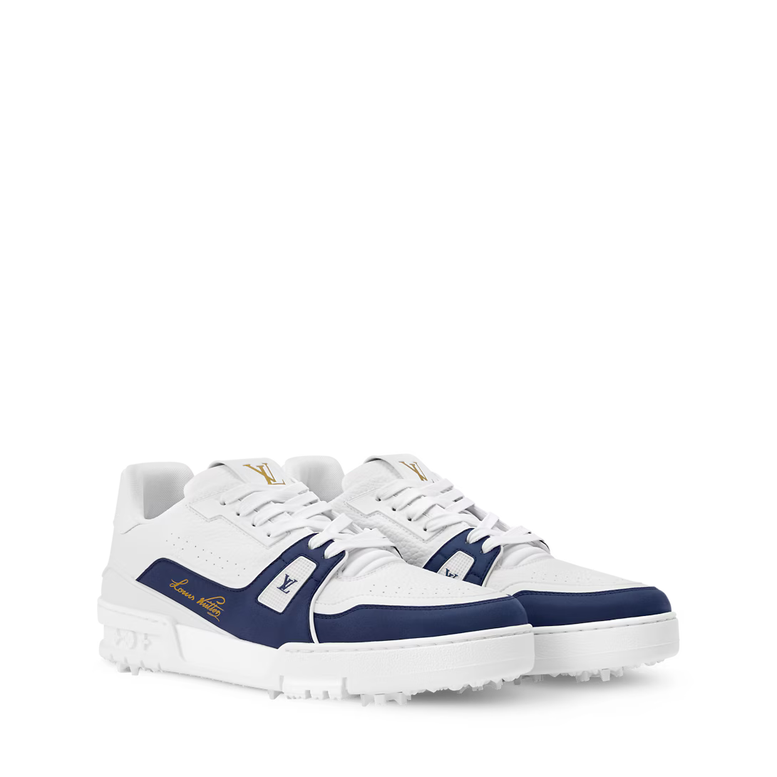TÊNIS LOUIS VUITTON LV TRAINER TRIPLE BLUE
