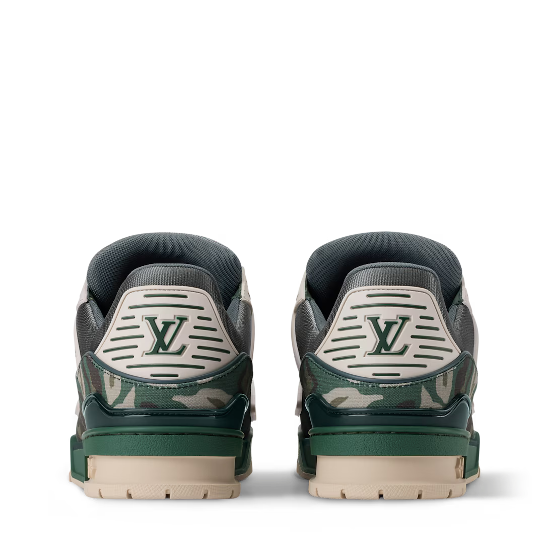 LV Trainer Camo - Printed Green