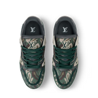 LV Trainer Camo - Printed Green