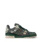 LV Trainer Camo - Printed Green