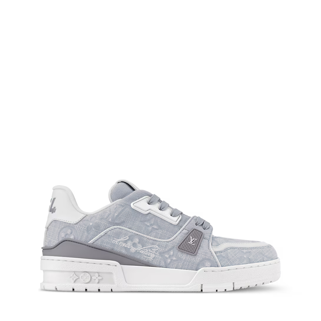 Tênis LV Trainer Virgin Abloh Monogram Grey