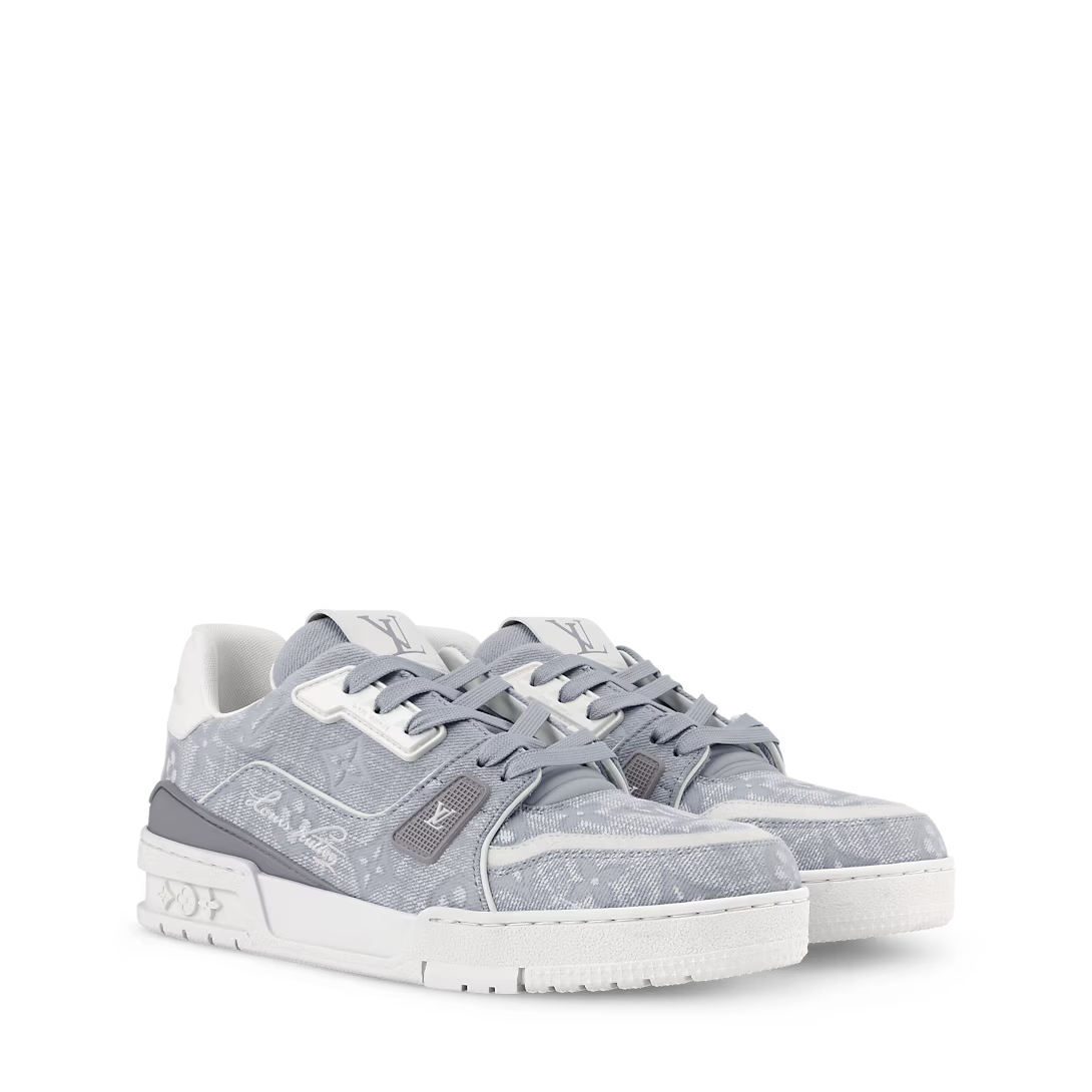 Tênis LV Trainer Virgin Abloh Monogram Grey