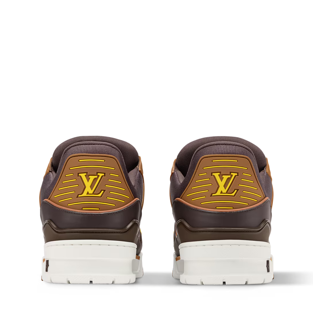Louis Vuitton Trainer Monogram Grid Brown