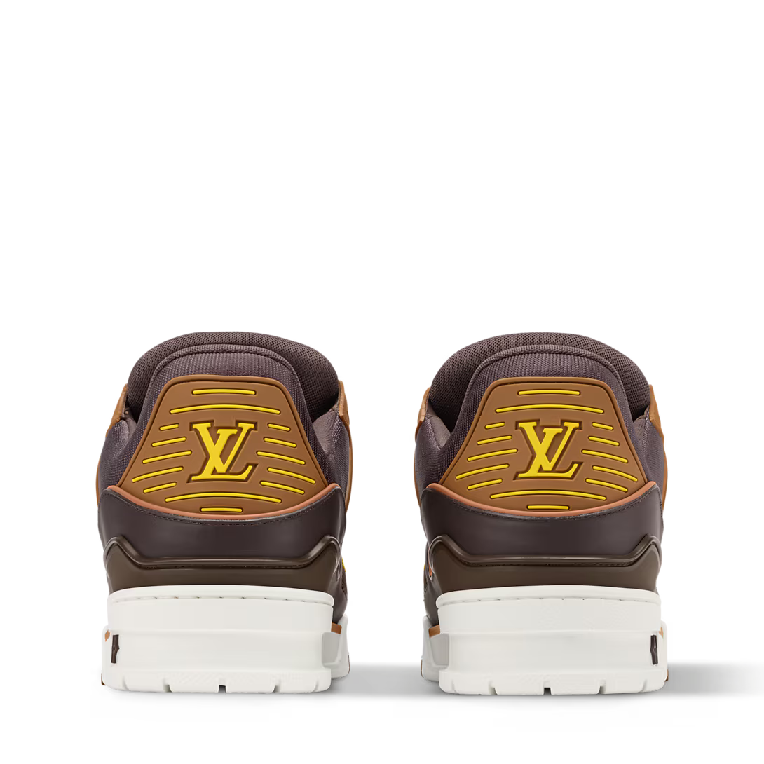 Louis Vuitton Trainer Monogram Grid Brown