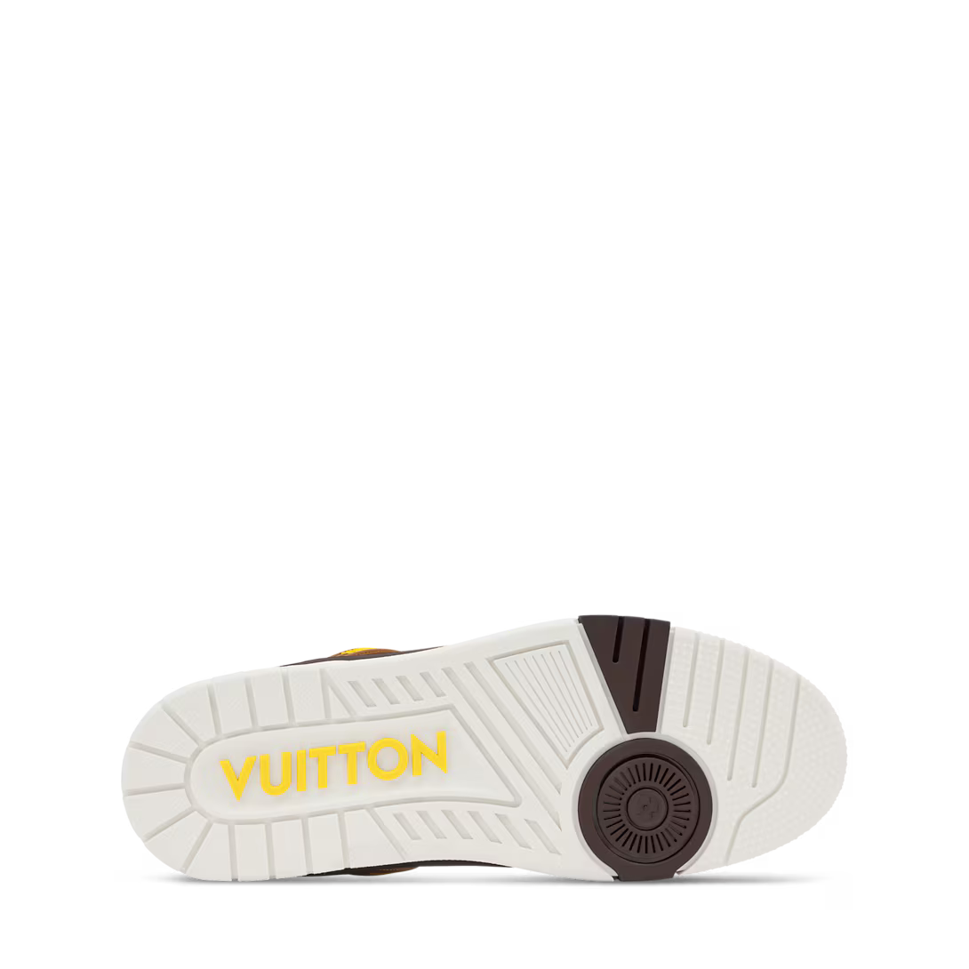 Louis Vuitton Trainer Monogram Grid Brown