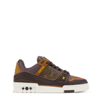 Louis Vuitton Trainer Monogram Grid Brown