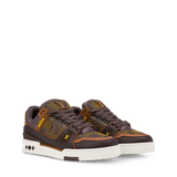 Louis Vuitton Trainer Monogram Grid Brown