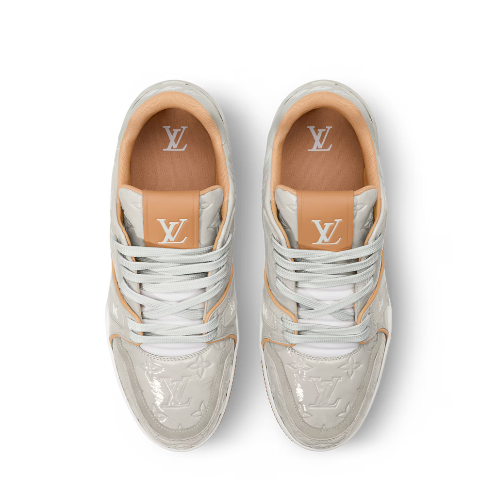 Louis Vuitton Trainer Monogram Grid Grey