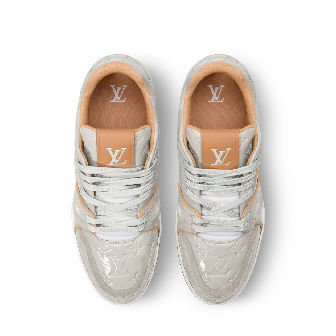 Louis Vuitton Trainer Monogram Grid Grey
