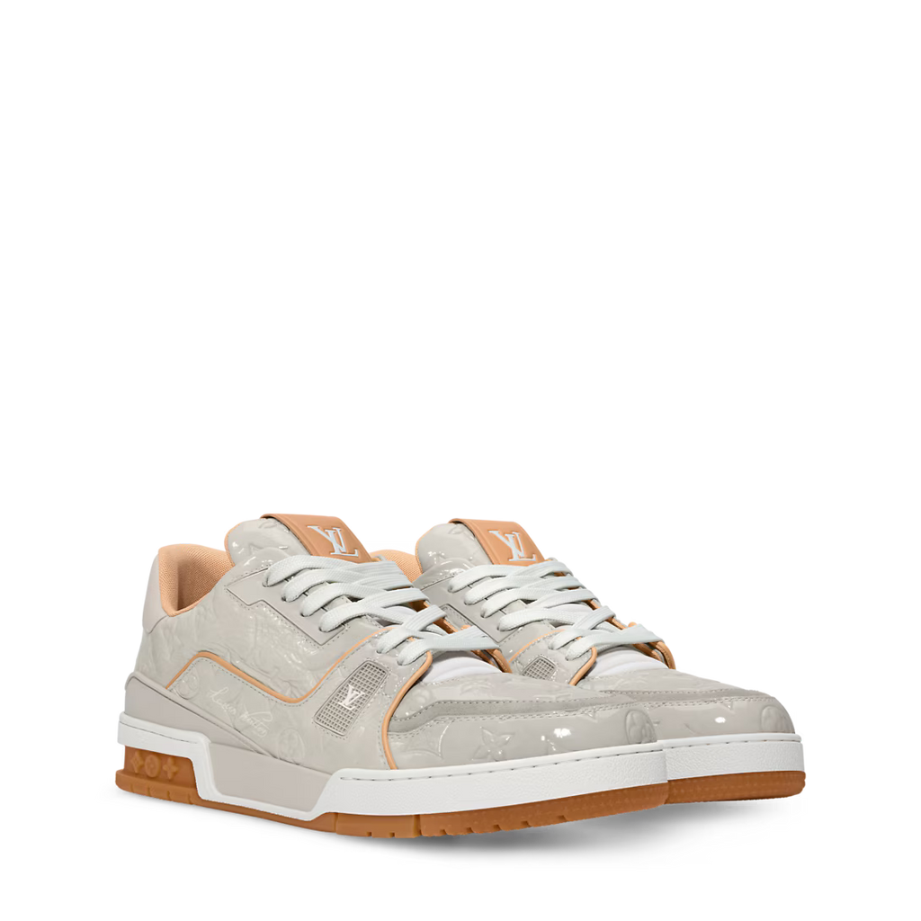 Louis Vuitton Trainer Monogram Grid Grey