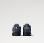 Tênis LV Trainer First Line Jeans Blue