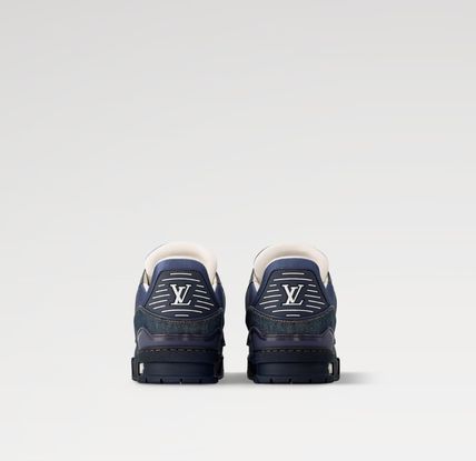 Tênis LV Trainer First Line Jeans Blue