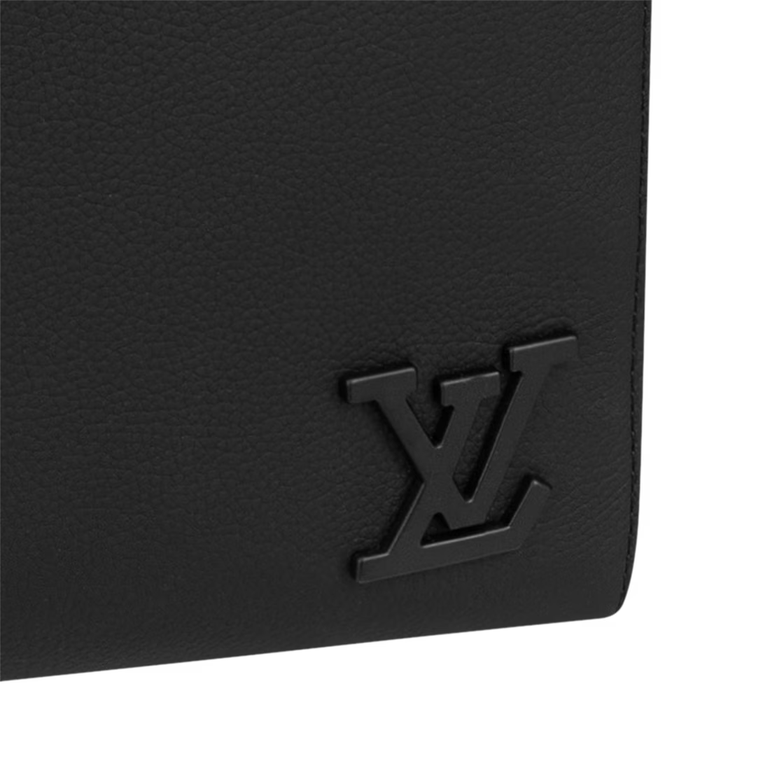 Mochila Flap LV Aerogram Black (Pronta Entrega)