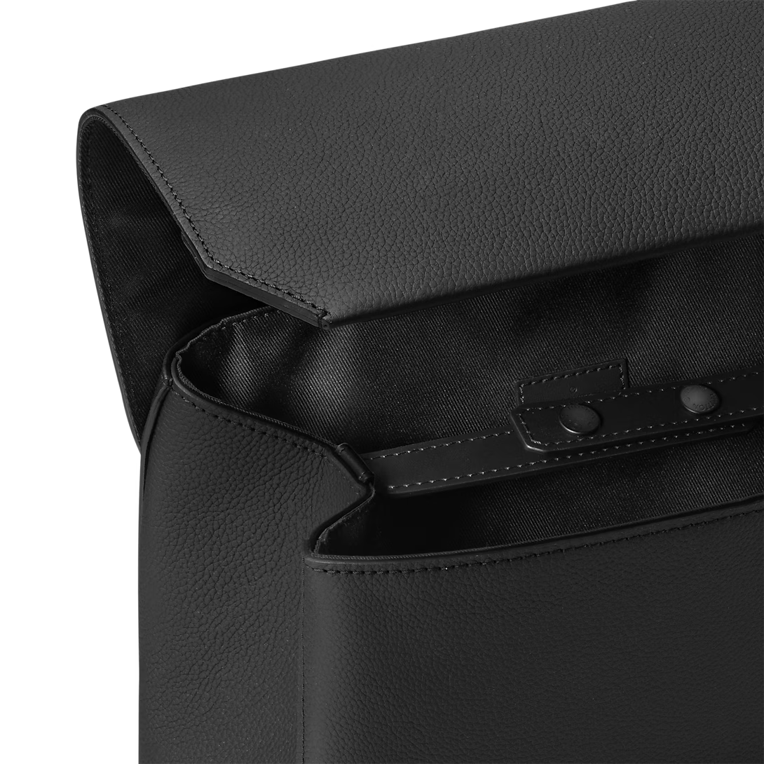 Mochila Flap LV Aerogram Black (Pronta Entrega)