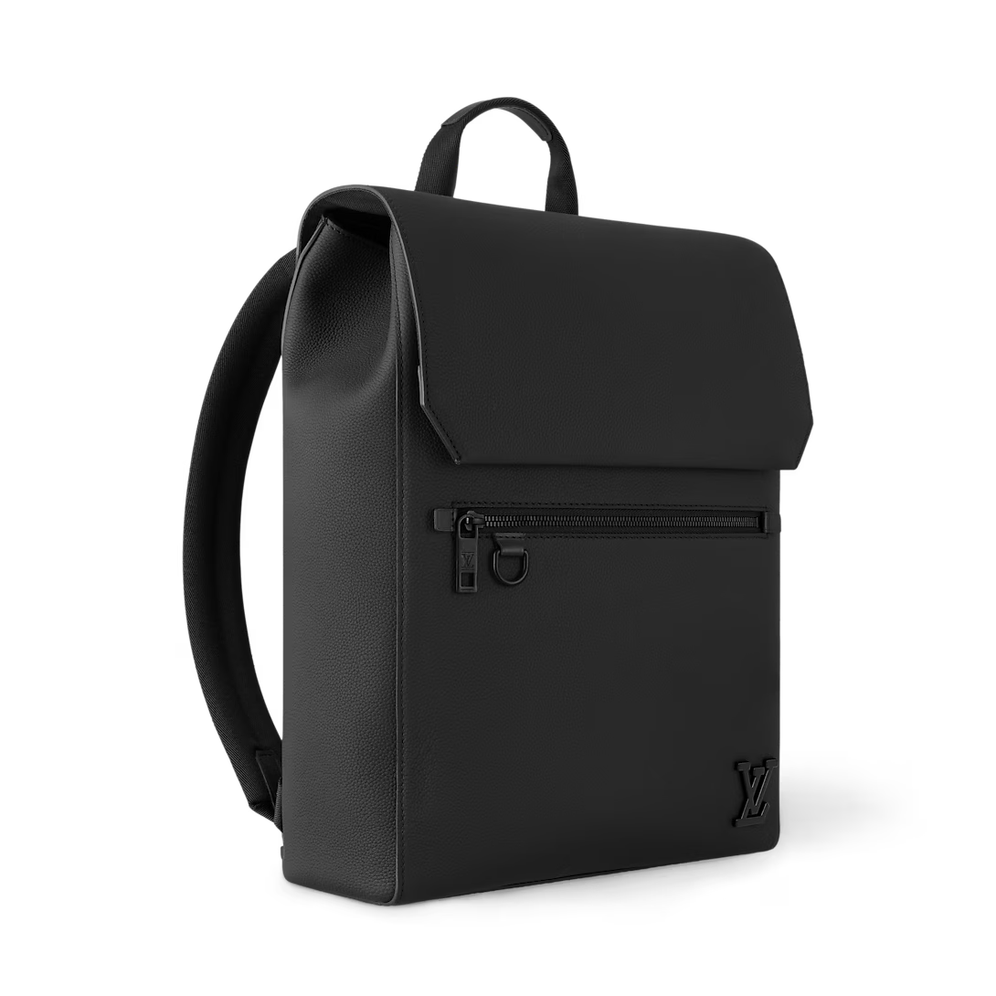 Mochila Flap LV Aerogram Black (Pronta Entrega)