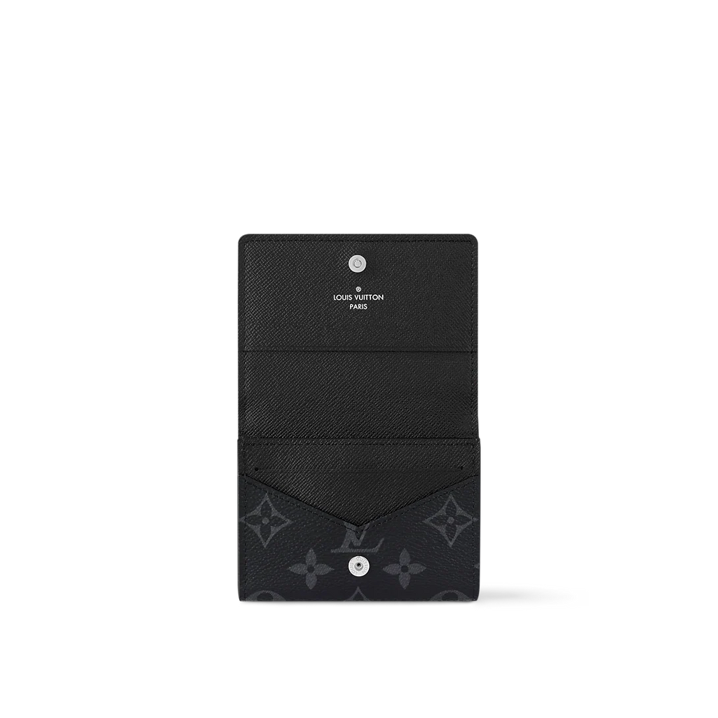 Carteira LV Slender Monogram Eclipse Black