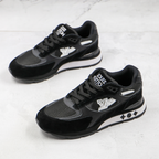 Run Away Sneakers Suede with Mesh Black