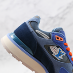 Run Away Sneakers Suede with Mesh Blue