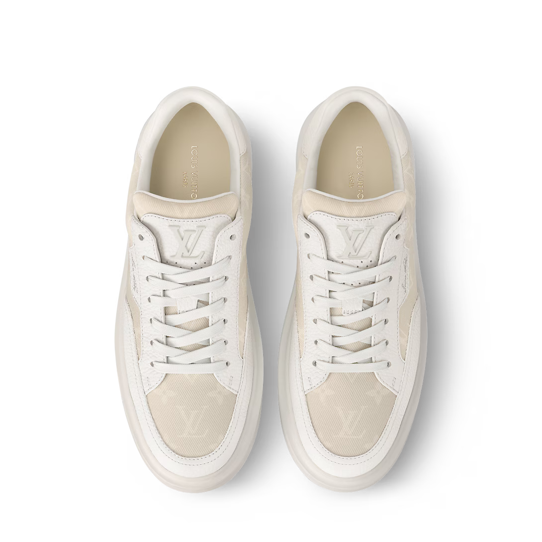 Tenis LV Beverly Hills Beige White