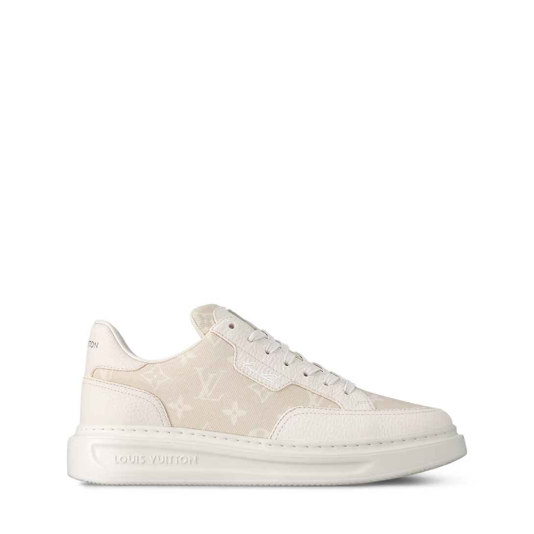 Tenis LV Beverly Hills Beige White