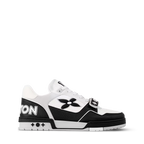 Louis Vuitton LV Trainer Low Velcro Strap Monogram Denim Black
