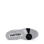 Lv Trainer vitelo granulado Virgil Abloh White Black