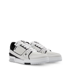 Tênis Louis Vuitton LV Trainer Monogram Denin Noir Vintage