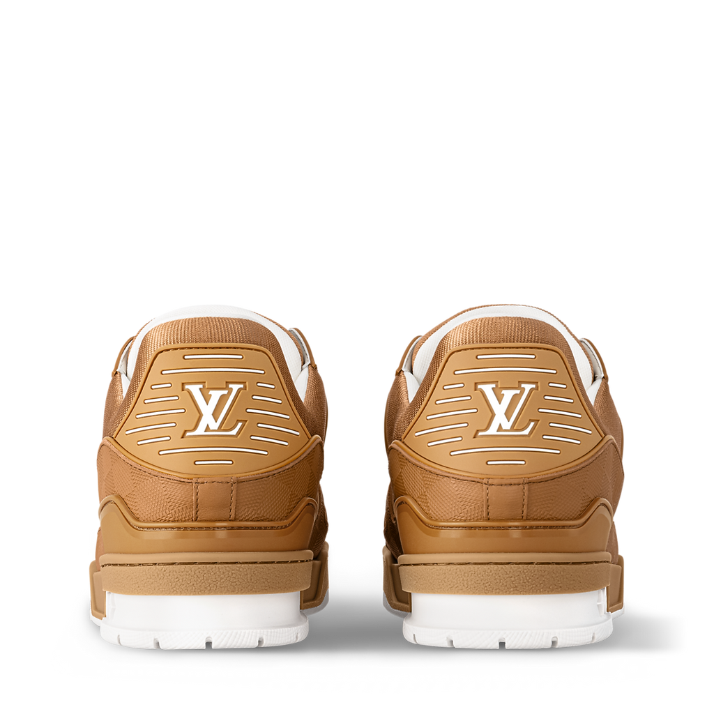 Tênis LV Trainer Brown White Line (Pronta Entrega) Tamanho 42