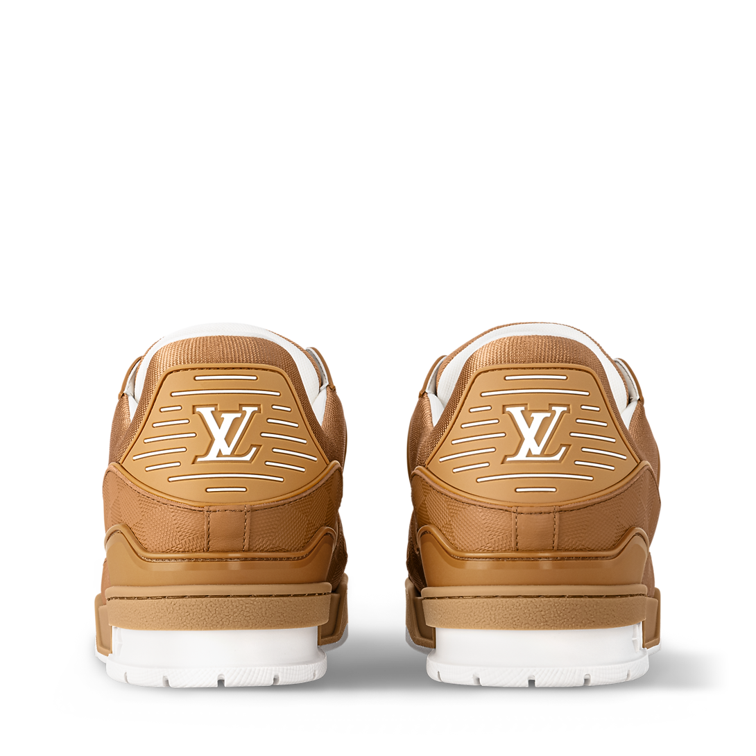 Tênis LV Trainer Brown White Line (Pronta Entrega) Tamanho 42