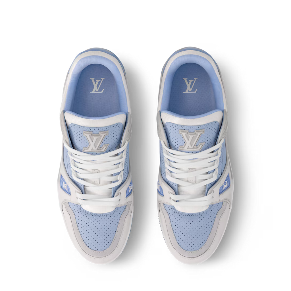 Tênis Louis Vuitton Louis Vuitton Trainer Sky Grey