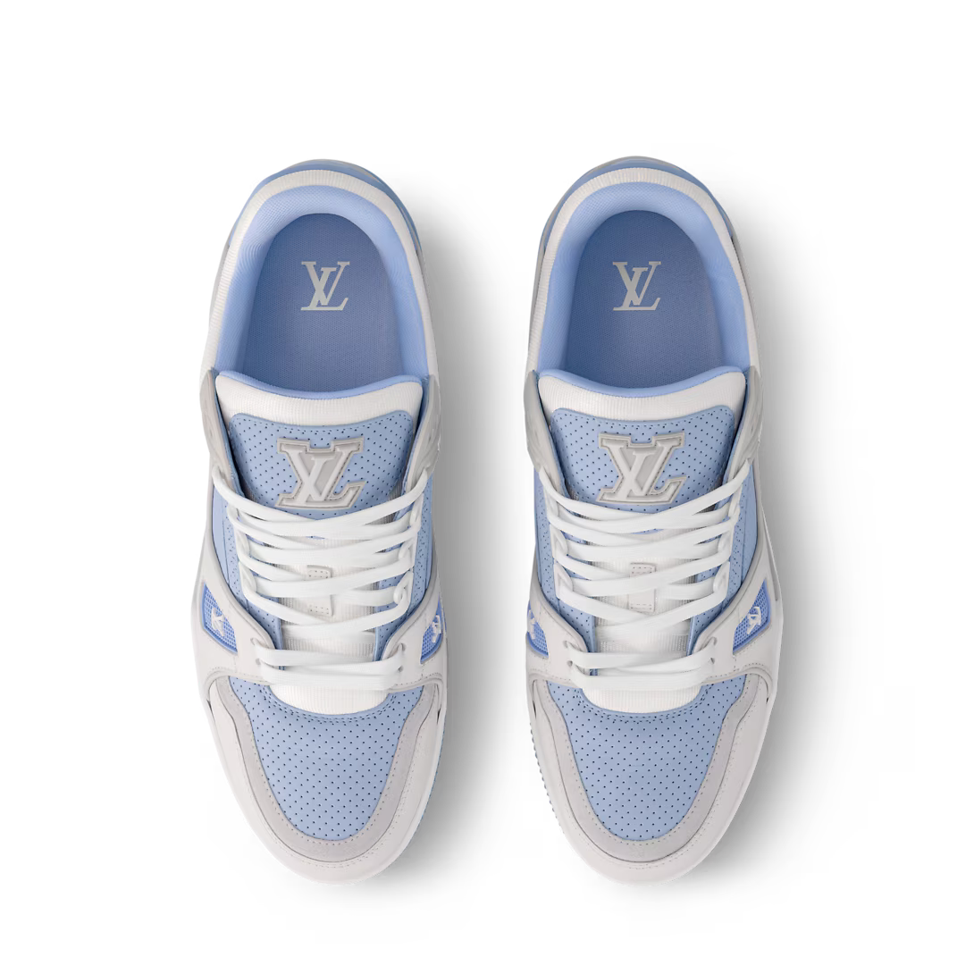 Tênis Louis Vuitton Louis Vuitton Trainer Sky Grey
