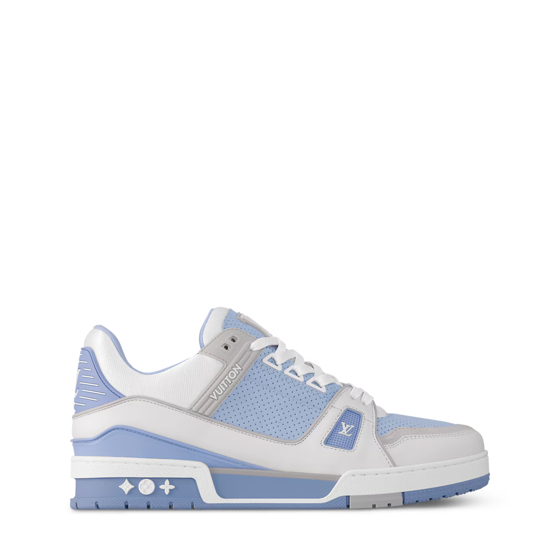 Tênis Louis Vuitton Louis Vuitton Trainer Sky Grey