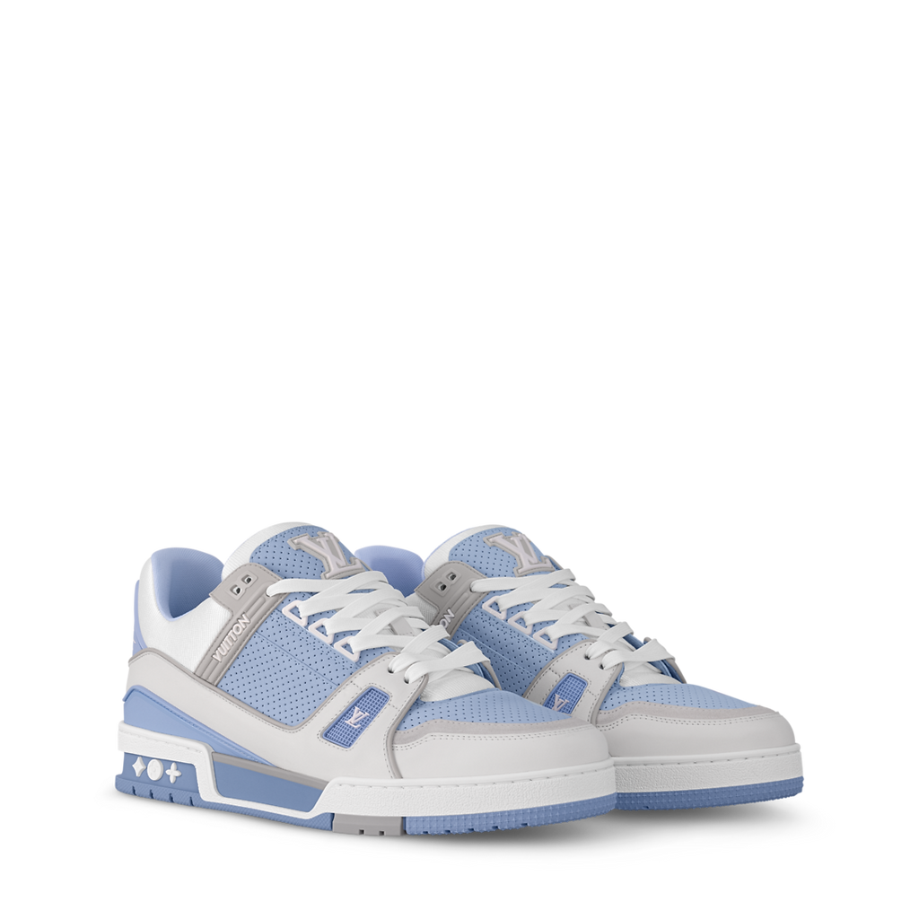 Tênis Louis Vuitton Louis Vuitton Trainer Sky Grey