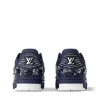 Tênis LV Trainer Jeans Blue Camufled