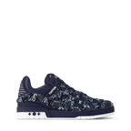 Tênis LV Trainer Jeans Blue Camufled