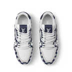 Louis Vuitton LV Trainer Monogram Denim White Blue
