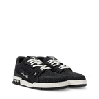 TÊNIS LV Trainer “Black Damier 3D Denim” Monogram