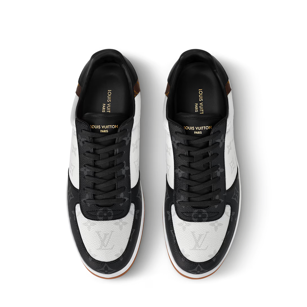 Tênis Louis Vuitton Rivoli Sneaker Brown Black