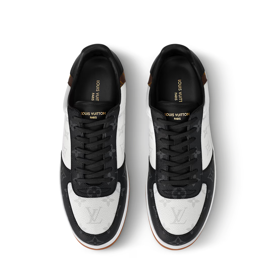 Tênis Louis Vuitton Rivoli Sneaker Brown Black
