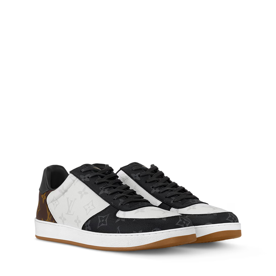 Tênis Louis Vuitton Rivoli Sneaker Brown Black