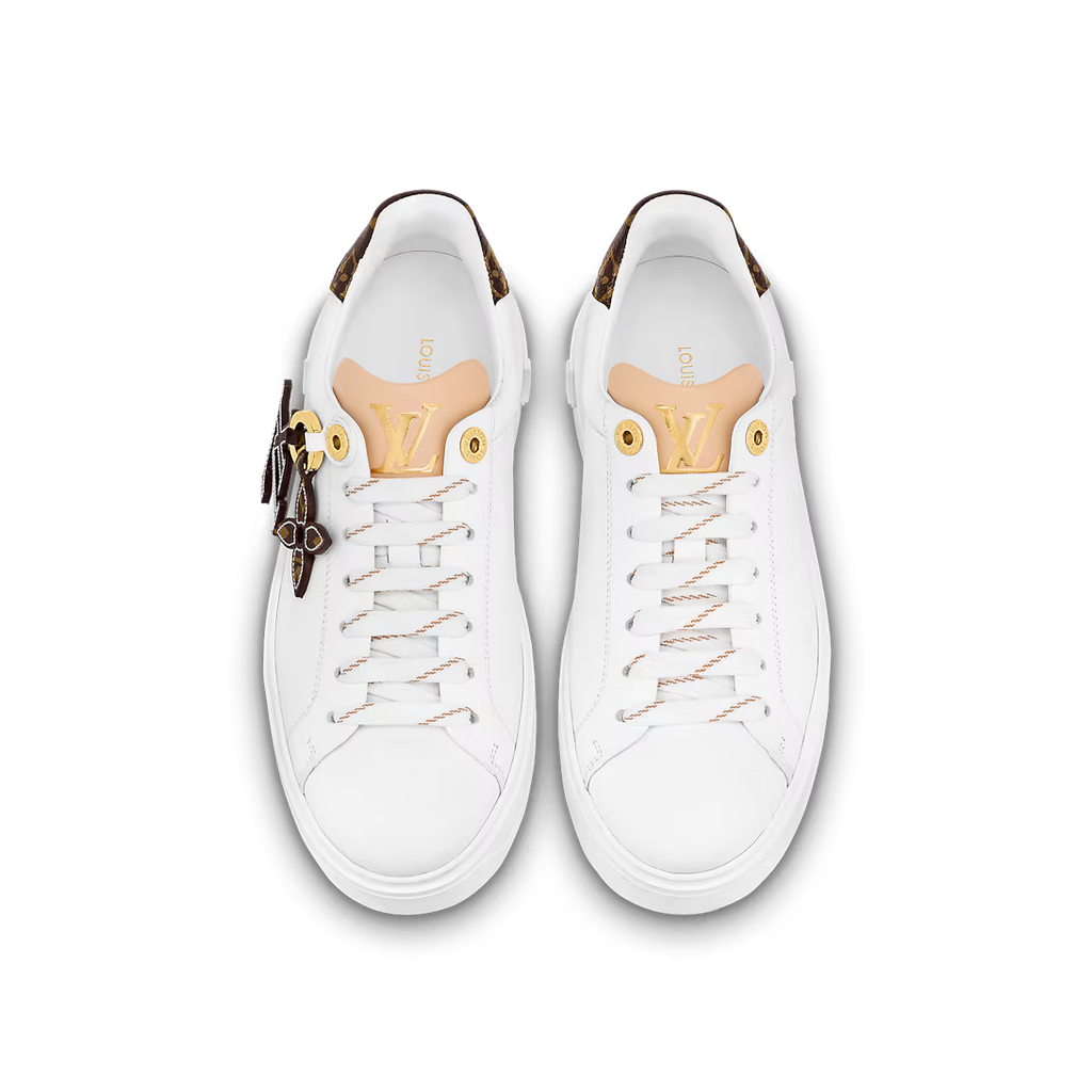 Tenis LV Time Out Branco Sneaker Chaveiro