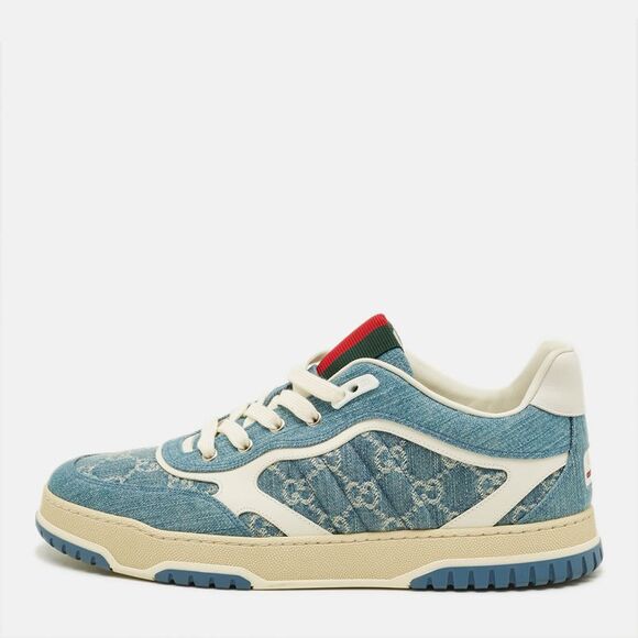 Gucci Re-Web Jeans Sky Blue Denim (Pronta Entrega) Tamanho 40