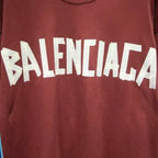 Camiseta Balenciaga Two Logo Red BB